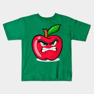 Angry Apple Kids T-Shirt